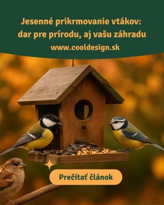 🍂✨ Nedeľa je u nás v znamení blogu 💚. Tentokrát o niečom, čo v záhrade milujeme – jesenné prikrmovanie vtákov 🐦🌻. Vedeli...