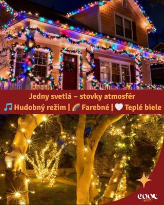 🎄✨ Viete, čo robí najväčšie kúzlo Vianoc? Nie darčeky… ale ten moment, keď sa večer rozsvietia svetielka a doma je zrazu...